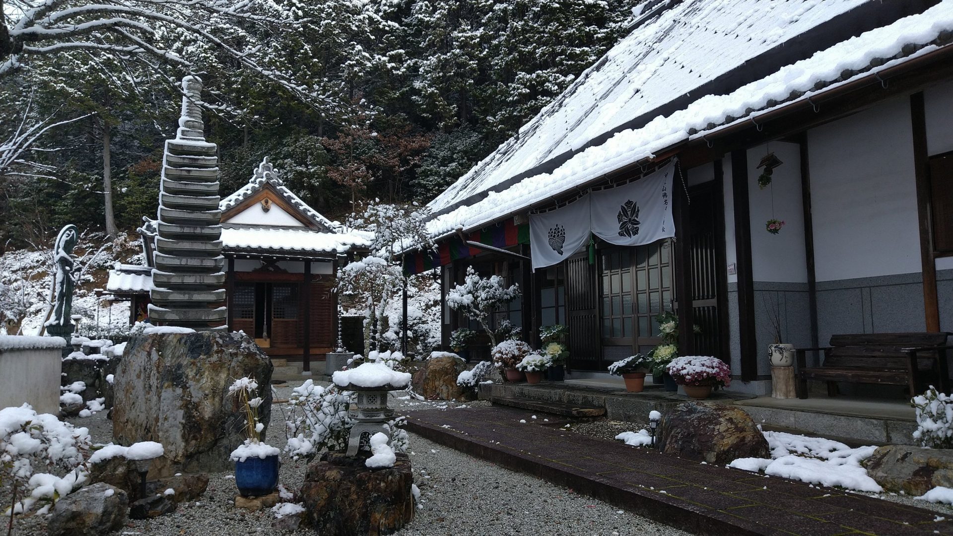 佛名寺冬景色
